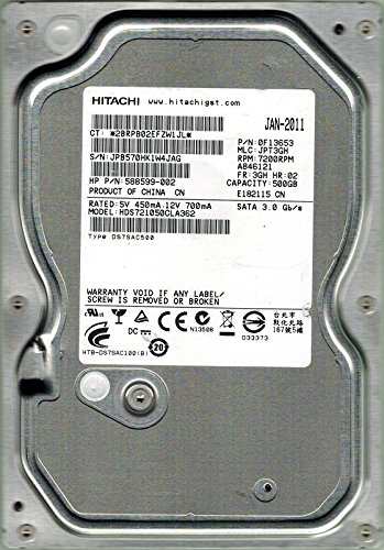 （HITACHI）SATA3 HDS721050CLA662（バルク品）(中古品)