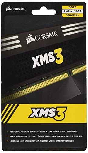 CORSAIR XMS Series デスクトップ用 DDR3 メモリー16GB (8GB×2枚組) CMX4G(中古品)