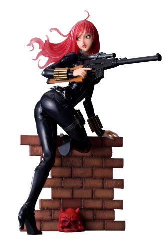 「非常に良い」コトブキヤ BLACK WIDOW MARVEL美少女 ブラックウィドウ カバートオプスVer(中古品)