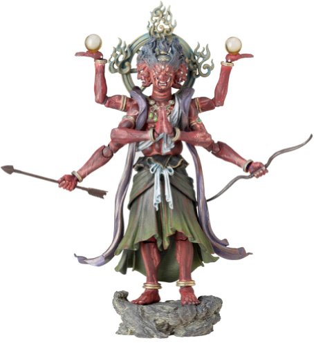 リボルテックタケヤ003 阿修羅 ノンスケール ABS&amp;PVC製 塗装済み アクショ (中古品)