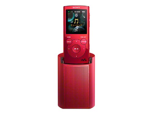 SONY ウォークマン Eシリーズ [メモリータイプ] スピーカー付 2GB レッド N(中古品) 8,699円
