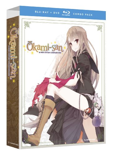 「ほぼ新品」Okami-San &amp; Her 7 Companions: Complete Series [Blu-ray] [Import](中古品)
