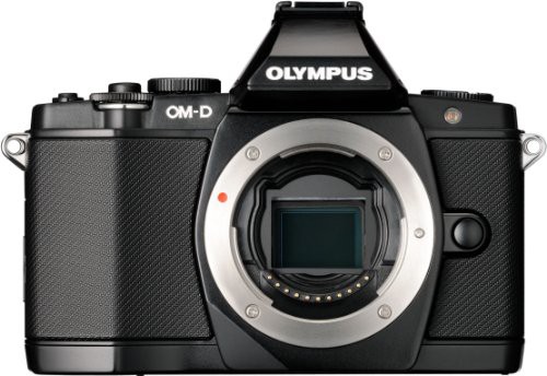 OLYMPUS ミラーレス一眼 OM-D E-M5 ボディ ブラック 1605万画素 防塵 防滴 (中古品)