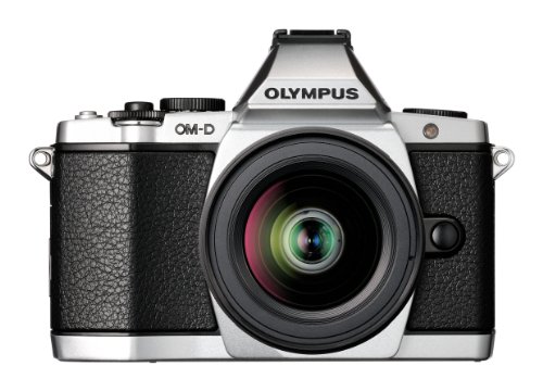 OLYMPUS ミラーレス一眼 OM-D E-M5 レンズキット シルバー 1605万画素  