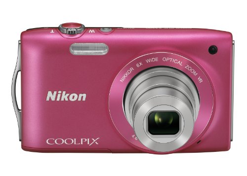 Nikon デジタルカメラ COOLPIX (クールピクス) S3300 ストロベリーピンク S(中古品)の通販は
