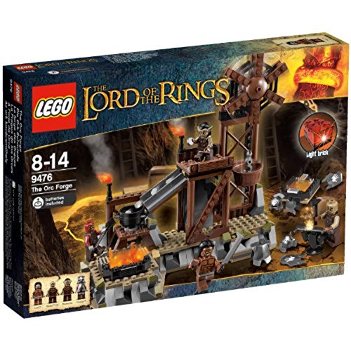 「ほぼ新品」[レゴ]LEGO Lord Of The Rings The Orc Forge リング 9476 [並行輸入品](中古品)