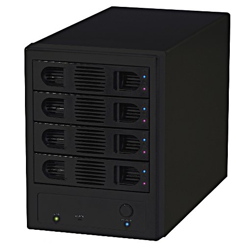 「非常に良い」MARSHAL SATA 4台 外付けケース HDD TOWER 4 MAL-3035SBKU3(中古品)