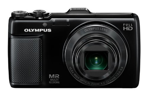 OLYMPUS デジタルカメラ SH-25MR ブラック iHSテクノロジー GPS・電子コン (中古品)