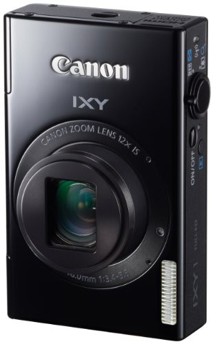 Canon デジタルカメラ IXY 1 ブラック 光学12倍ズーム Wi-Fi対応 IXY1(BK)(中古品)の通販は