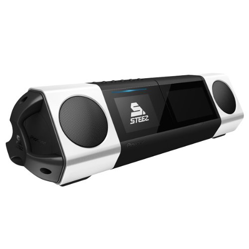 「ほぼ新品」パイオニア STEEZ スティーズ/STZ-D10S ホワイト(中古品)