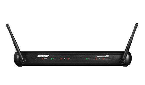 「未使用品」SHURE デュアルチャネル ダイバーシティ 受信機 SVX88J-JB1 (中古品)