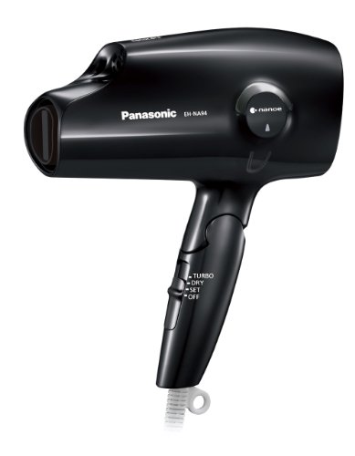 パナソニック ヘアードライヤー ナノケア 黒 EH-NA94-K(中古品)