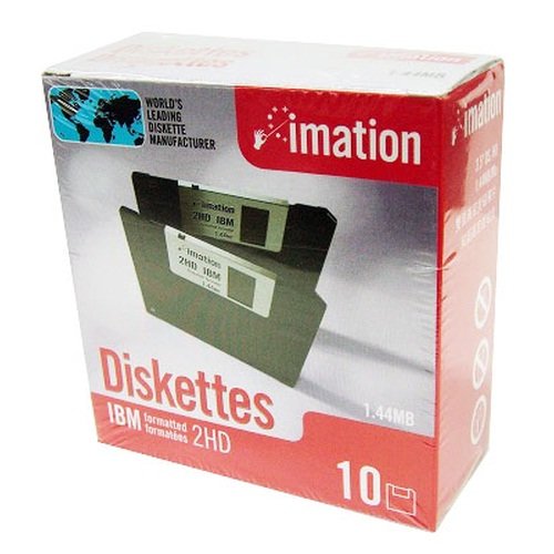 イメーション 3.5インチフロッピーディスク DOS/Vフォーマット 10枚入 