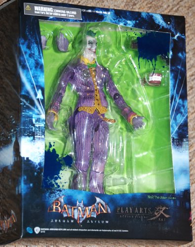 バットマン アーカム・アサイラム プレイアーツ改 ジョーカー アクション (中古品)