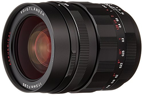 VoightLander 単焦点レンズ NOKTON 17.5mm F0.95 Micro Four Thirds マイク(中古品)