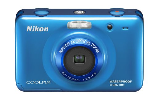 Nikon デジタルカメラ COOLPIX (クールピクス) S30 ブルー S30BL(中古品)