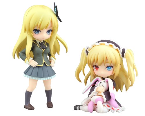 「未使用品」僕は友達が少ない Twin pack 柏崎星奈&amp;羽瀬川小鳩 (ノンスケール PVC塗装済(中古品)