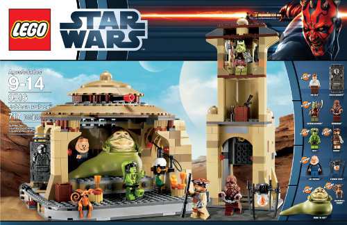 LEGO Star Wars 9516 Jabba's Palace(中古品)