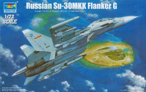 トランペッター 1/72 Su-30MKK フランカー G プラモデル(中古品)の通販は 9,656円