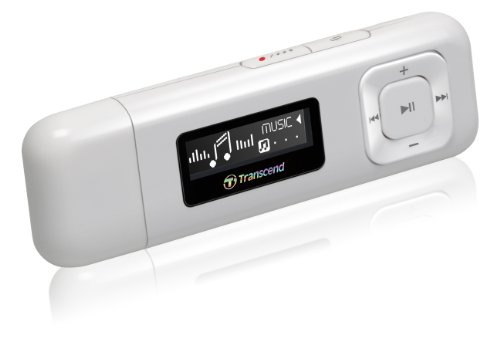 Transcend MP3プレーヤー MP330 8GB ホワイト TS8GMP330W(中古品)