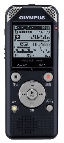 「未使用品」OLYMPUS ICレコーダー VoiceTrek 8GB リニアPCM対応 指向性マイク搭載 FMチ(中古品)