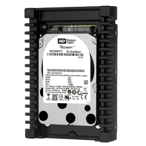 「非常に良い」Western Digital WD ヴェロキラプトル 250 GB ワークステーションのハード (中古品)