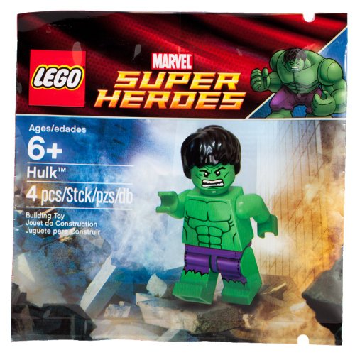 「非常に良い」LEGO 5000022 Super Heroes Hulk レゴ　スーパーヒーローズ　ハルク(中古品)