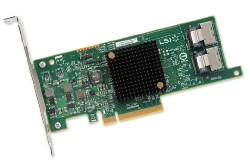 「未使用品」LSIロジック LSI00301 / PCIEx8(3.0) SATA/SAS6Gb/s 内部8ポートHBA LSI SA(中古品)