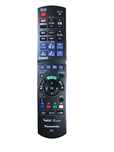 「未使用品」Panasonic ブルーレイディスクレコーダー用リモコン N2QAYB000188(中古品)