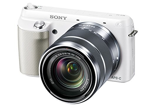 SONY ミラーレス一眼 NEX-F3 ズームレンズキット キットレンズ E 18-55mm F(中古品)