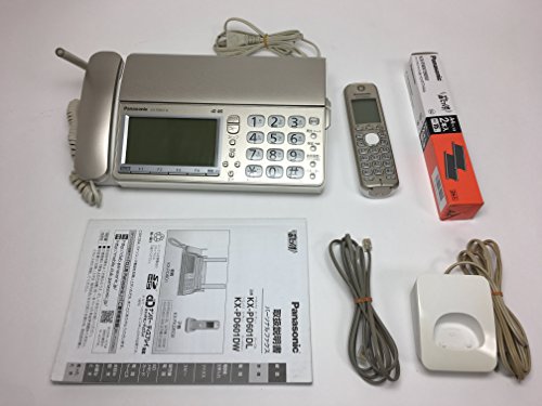 パナソニック おたっくす デジタルコードレスFAX 子機1台付き 1.9GHz DECT (中古品)