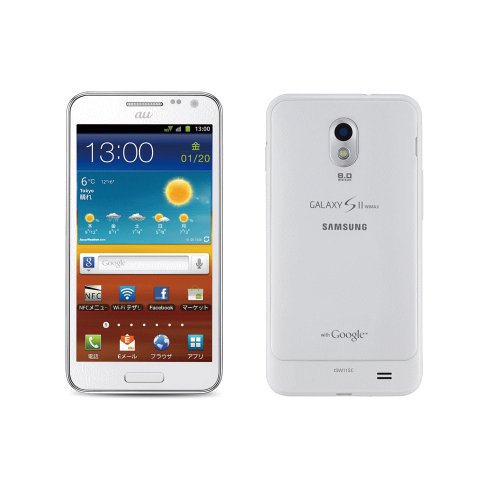 au GALAXY S2 WiMAX ISW11SC by SAMSUNG ホワイト(中古品)