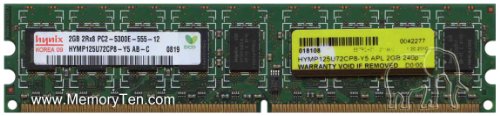 「ほぼ新品」Hynix 2?GB hymp125u72cp8-y5?pc2???5300(中古品) 10,145円