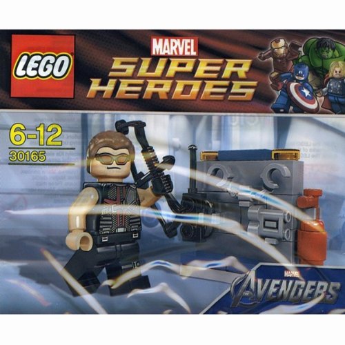 「ほぼ新品」LEGO Super Heroes: Hawkeye with Equipment Set 30165 (Bagged)(中古品)