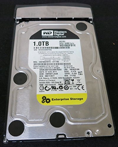 「ほぼ新品」Western Digital HDD 1tb wd1003fbyxエンタープライズSATA 3?Gb/s 7200rpm (中古品)