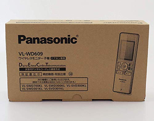 Panasonic 増設用ワイヤレスモニター子機 VL-WD609(中古品)の通販は 17,292円