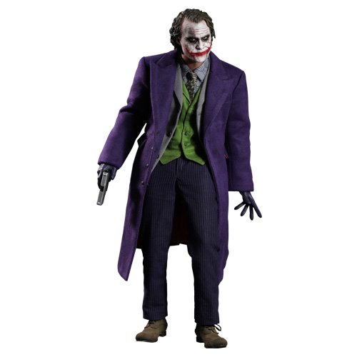 「非常に良い」ムービー・マスターピース DXダークナイト 1/6スケールフィギュア ジョーカ(中古品)