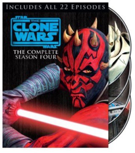 「ほぼ新品」Star Wars: The Clone Wars - Season Four [DVD] [Import](中古品)