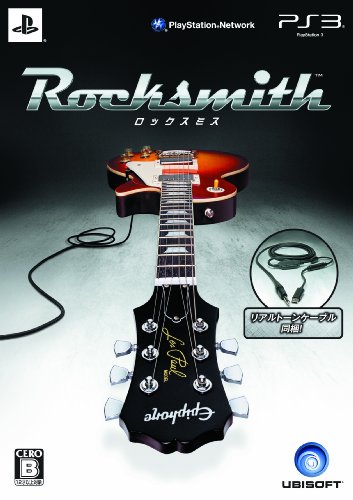 「未使用品」ロックスミス(リアルトーンケーブル同梱) - PS3(中古品)