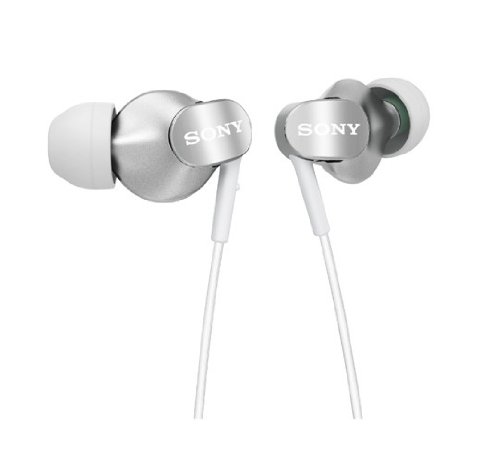 SONY カナル型イヤホン ホワイト MDR-EX220LP/W(中古品)