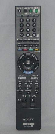 「ほぼ新品」SONY 純正ブルーレイディスクレコーダー用リモコン RMT-B005J(中古品)