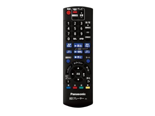 「ほぼ新品」Panasonic ブルーレイディスクプレーヤー用リモコン N2QAYB000735(中古品)