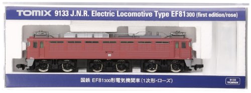 TOMIX Nゲージ EF81-300 1次形 ローズ 9133 鉄道模型 電気機関車(中古品)