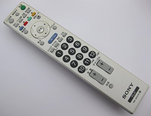 「未使用品」SONY 純正テレビリモコン RM-JD017W(中古品)