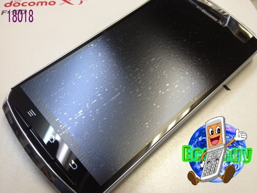 「ほぼ新品」白ロム docomo/ドコモ F-10D ARROWSX ブラック！(中古品)
