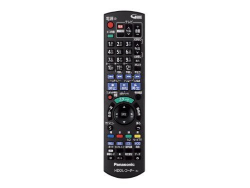 Panasonic ネットワークディスプレイ付HDDレコーダー用リモコン N2QAYB0007(中古品)の通販は