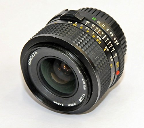 「非常に良い」Minolta MF レンズ NewMD 28mm F2.8(中古品)