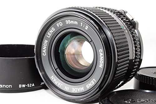 ❁キャノン CANON NEW FD 35mm F/2 広角レンズ マニュアル-