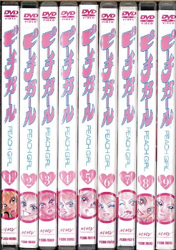 「非常に良い」ピーチガール PEACHGIRL 1〜9 (全9枚)(全巻セットDVD)｜中古DVD [レンタル (中古品)