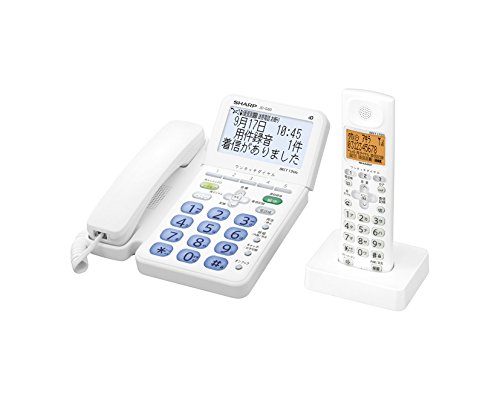 「非常に良い」シャープ デジタルコードレス電話機 子機1台付き 1.9GHz DECT準拠方式 JD-G(中古品)